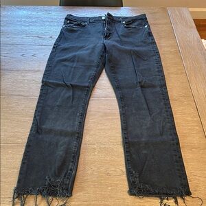 Agolde Toni Black Jeans Distressed Raw Hem Leg W 30
Toni
Soft denim
26” inseam